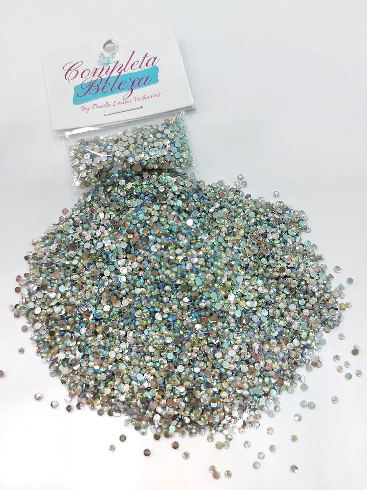 Cartela De Strass Mini Furta Cor