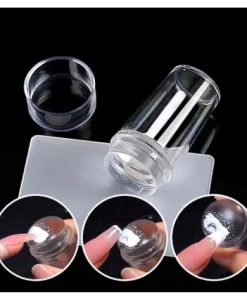 Carimbo De Silicone Para Unhas