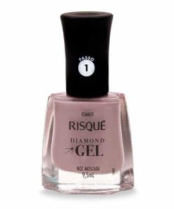 Esmalte Risque Diamond Gel Noz Moscada 9,5ml