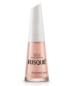 Esmalte Risque Cremoso Po De Arroz