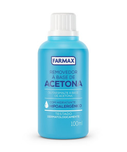 Removedor A Base De Acetona Farmax 100ml