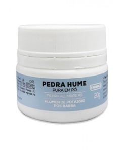 Pedra Hume Pura Em Po Farmax 20g