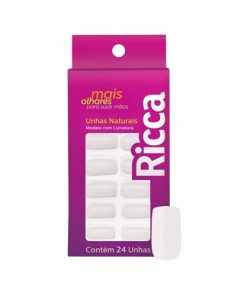 Unhas Post Ricca 24un Quadrado Curvatura