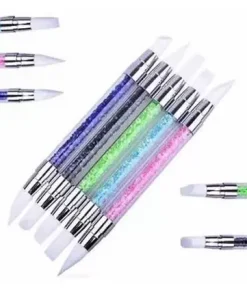 Pincel Silicone Gliter Cores
