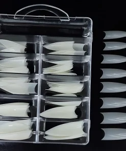 Unhas Estileto Leitosa - M&c