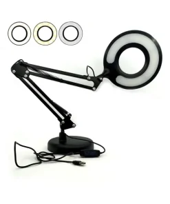 Luminária De Mesa Com Corpo Articulado - Led