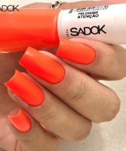 PRA CHAMAR ATENCAO ESMALTE CREMOSO SADOK