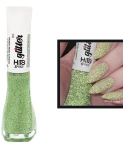 DIAMANTE VERDE AURORA ESMALTE GLITTER HITS