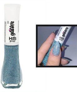 DIAMANTE LUA AZUL ESMALTE GLITTER HITS 8ML