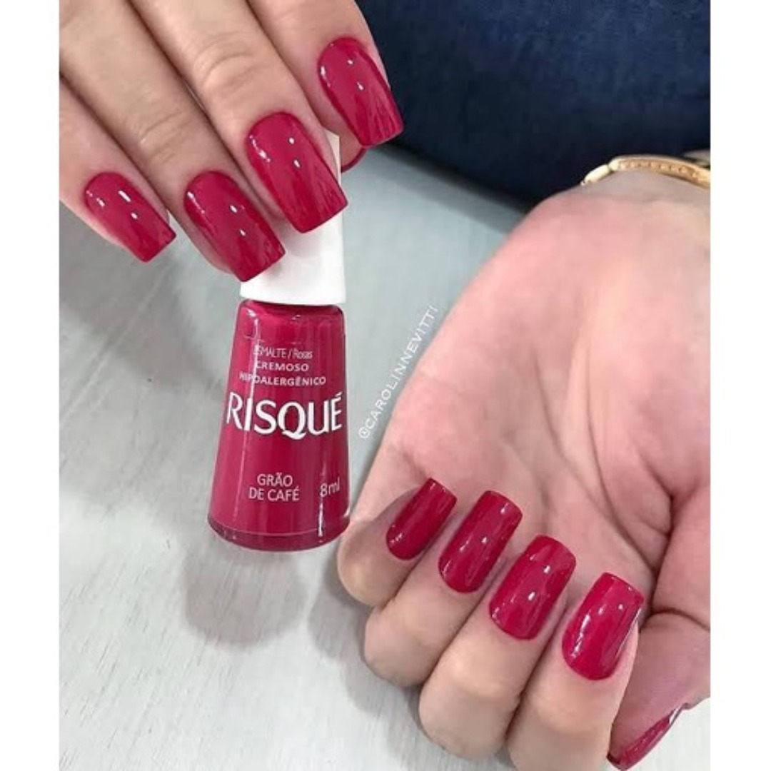 ESMALTE RISQUE GRÃO DE CAFÉ CREMOSO - Imagem 2