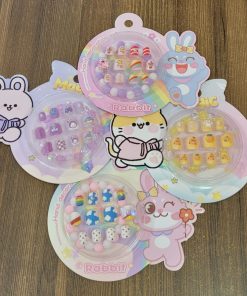 UNHA POSTIÇA INFANTIL C/ PULSEIRA