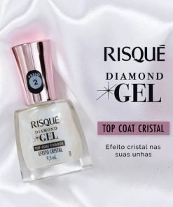 Top Coat Cristal Diamond Gel Risqué