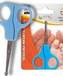 Tesoura Infantil Azul